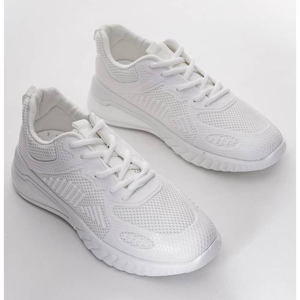 Be fit zapatillas deportivas blancas de mujer blanco 1