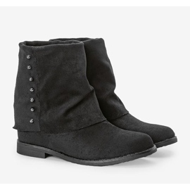 Botines negros de Lana 2 Botines negros de Lana 2