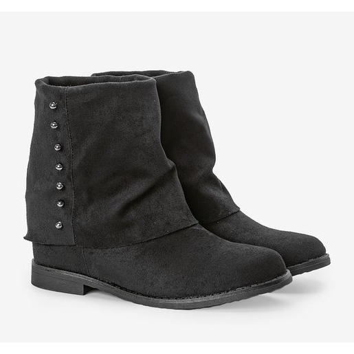 Botines negros de Lana 2 Botines negros de Lana 2