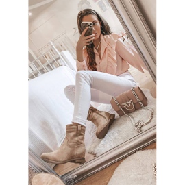 Botines beige de Venicia 1 Botines beige de Venicia 1