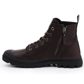 Zapatillas Palladium Pampa Zip Lth M 76888-249-M marrón 4