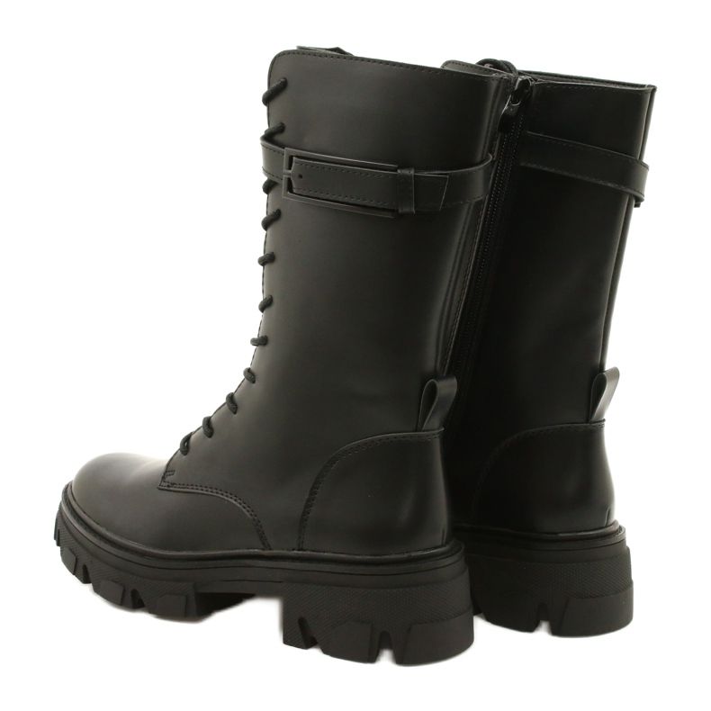 Botas altas para mujeres Sergio Leone TR745 Negro 4