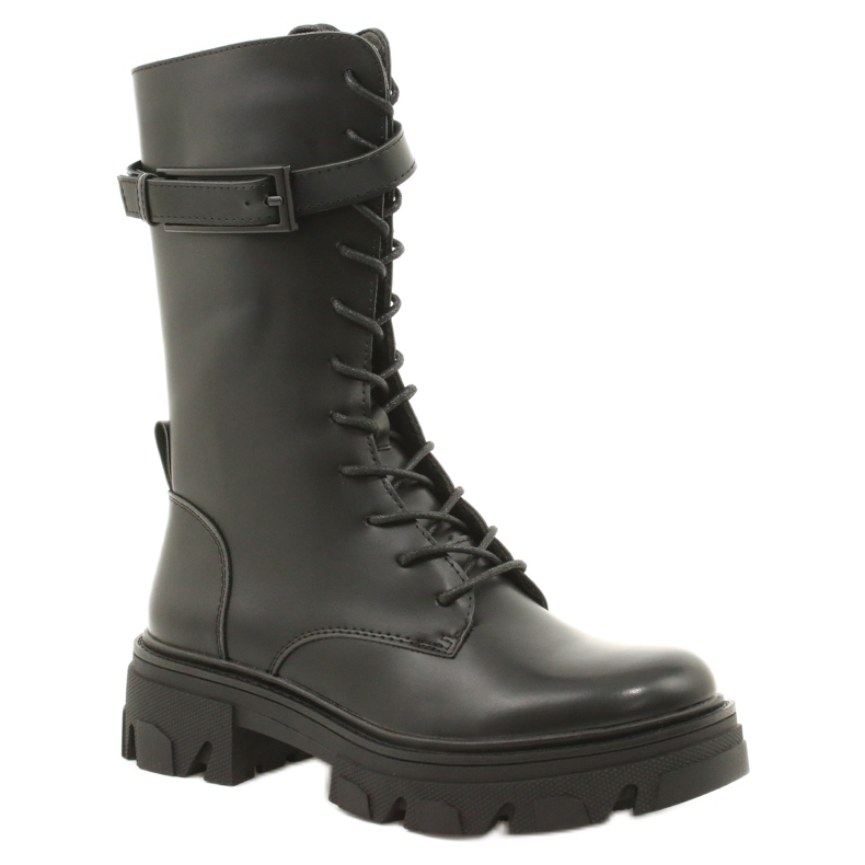 Botas altas para mujeres Sergio Leone TR745 Negro 1