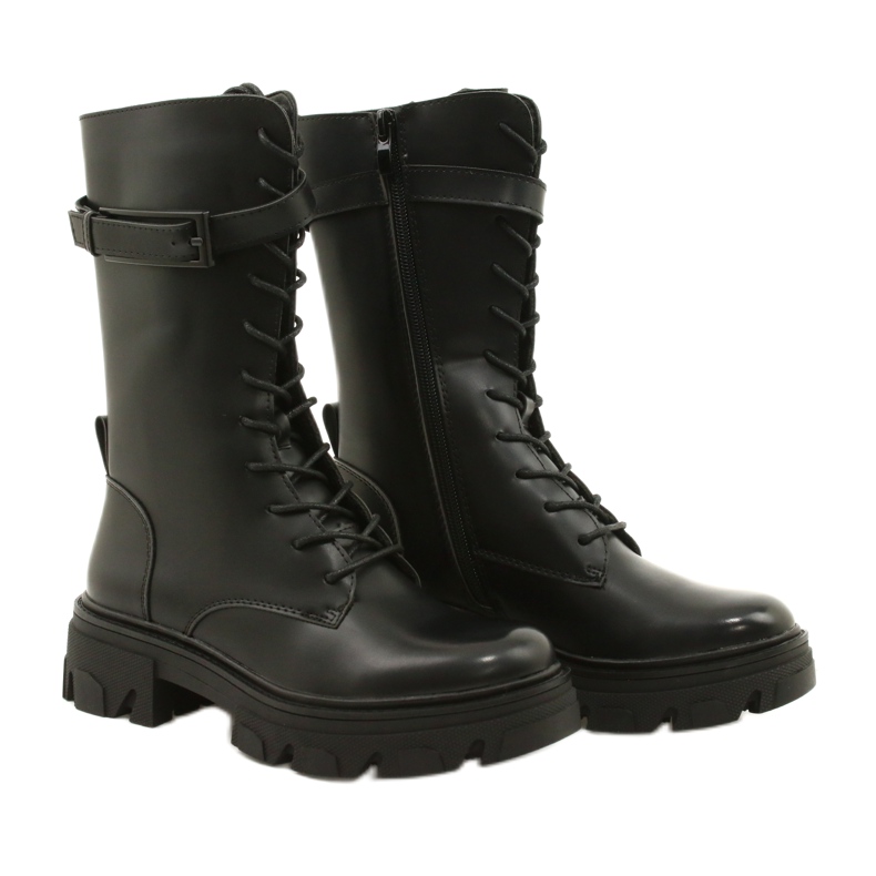 Botas altas para mujeres Sergio Leone TR745 Negro 5