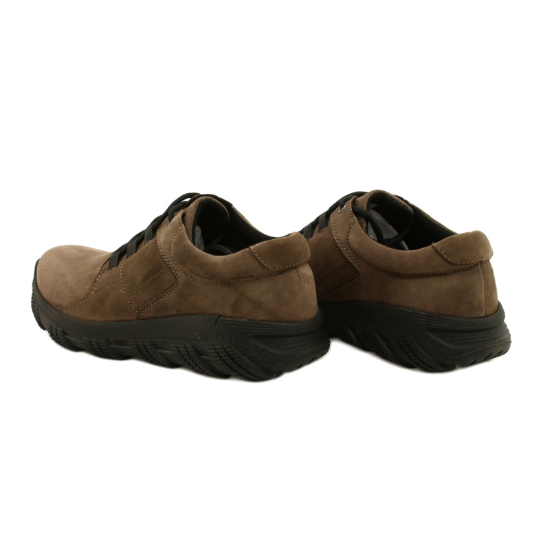 Zapatillas hombre confort American Club CY18 / 21 marrón 7