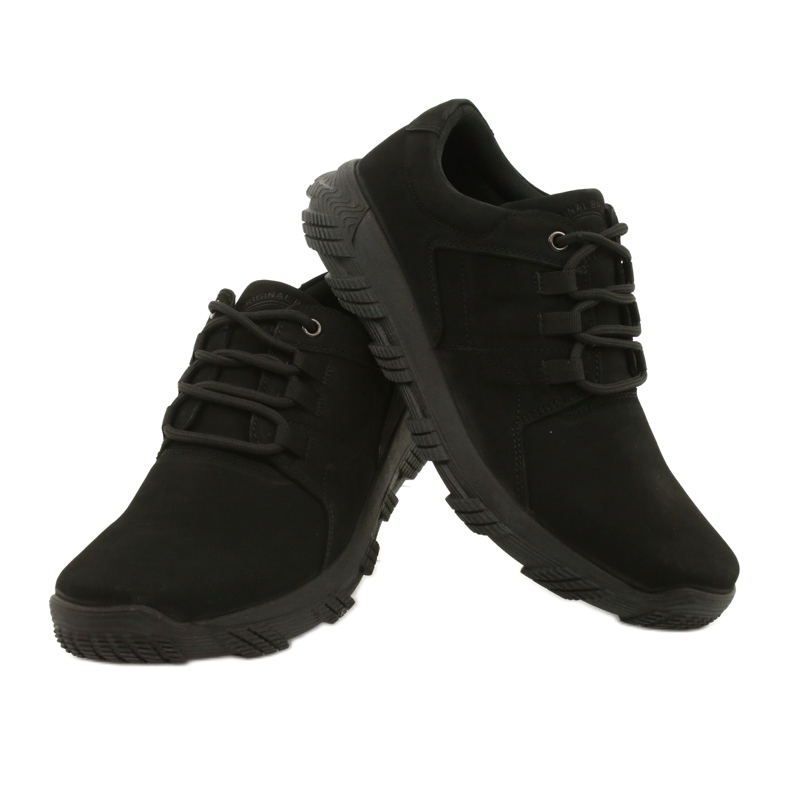 Zapatillas hombre American Club CY18 / 21 confort negro 4