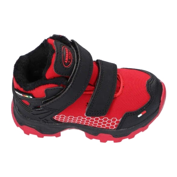 American Club Softshel Sports Softshies Societure con una membrana roja-negra rojo 2