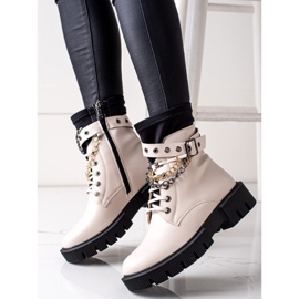 Seastar Trabajadores con cadenas de moda beige 2