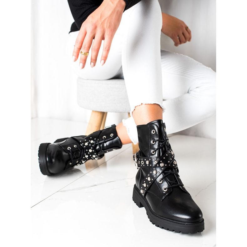 Bestelle Trabajadores negros con zirconia cúbica 1