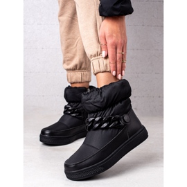 S. BARSKI Botas de nieve con cadena S.BARSKI negro 1 S. BARSKI Botas de nieve con cadena S.BARSKI negro 1