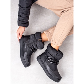 S. BARSKI Botas de nieve con cadena S.BARSKI negro 2 S. BARSKI Botas de nieve con cadena S.BARSKI negro 2