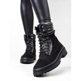 Super Mode Botas casuales Trappers negro 4