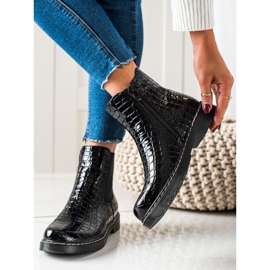 Filippo Botas negras de moda negro 3