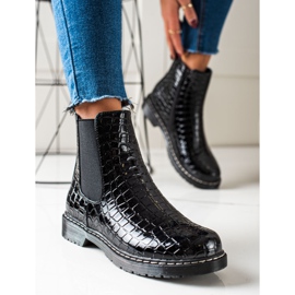 Filippo Botas negras de moda negro 2