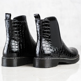 Filippo Botas negras de moda negro 6
