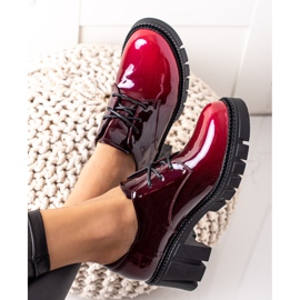 S. BARSKI Zapatos lacados S.BARSKI rojo 3