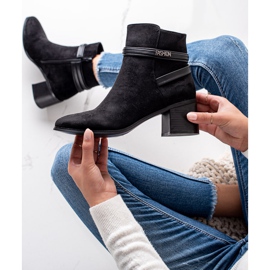 Seastar Botas de gamuza clásicas negro 1