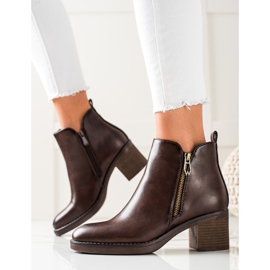 Seastar Botas marrones clásicas con cremallera marrón 5
