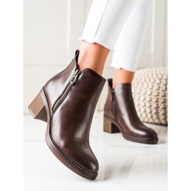 Seastar Botas marrones clásicas con cremallera marrón 6