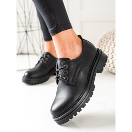 Lovery Zapatos en la plataforma negro 4