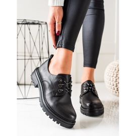 Lovery Zapatos en la plataforma negro 5