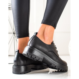 Lovery Zapatos en la plataforma negro 6