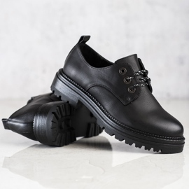 Lovery Zapatos en la plataforma negro 1