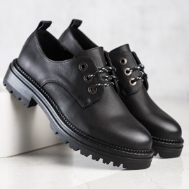 Lovery Zapatos en la plataforma negro 2