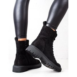 Goodin Botas de gamuza Trapper negro 1