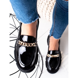 Goodin Mocasines negros de moda 5