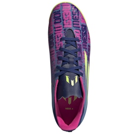 Botas de fútbol Adidas X Speedflow Messi.4 In M FY6921 azul marino multicolor azul marino 2