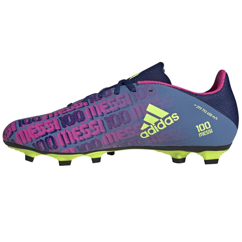 Botas de fútbol adidas X Speedflow Messi.4 FxG M FY6923 azul marino multicolor azul marino 1