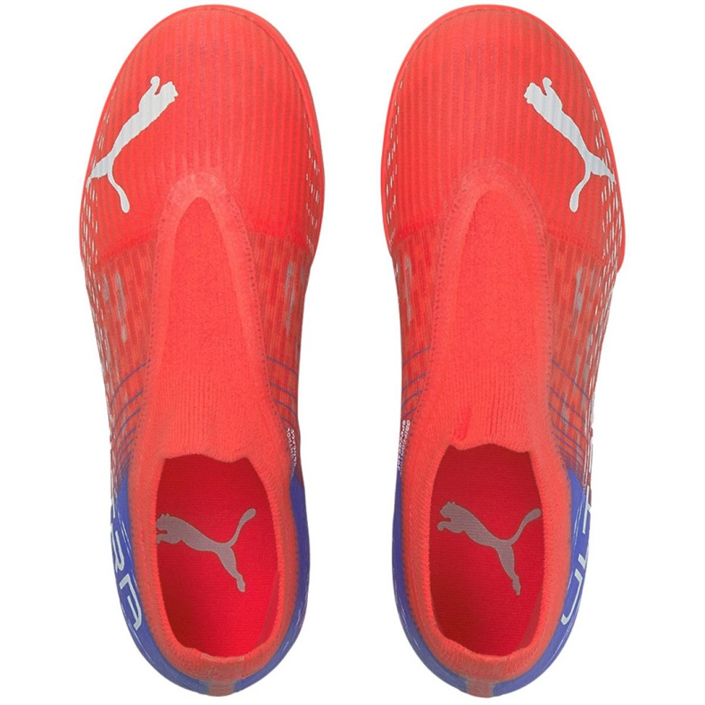 Botas de fútbol Puma Ultra 3.3 Tt Jr 106531 01 naranjas y rojos 1