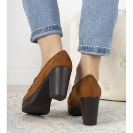 Mocasines marrones en el poste Himmel marrón 1 Mocasines marrones en el poste Himmel marrón 1