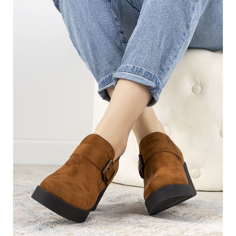 Zapatos de camello en el puesto de Leonie marrón 1 Zapatos de camello en el puesto de Leonie marrón 1