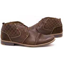 Olivier Zapatos hombre acolchados 254 marrón 5