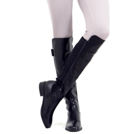 Botas negras, F5850 Negra negro 1