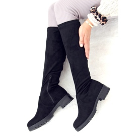 Botas negras de mujer HQ232 Black negro 3