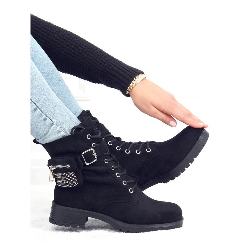 Trabajadores negros con bolso HQ252 Negro 1