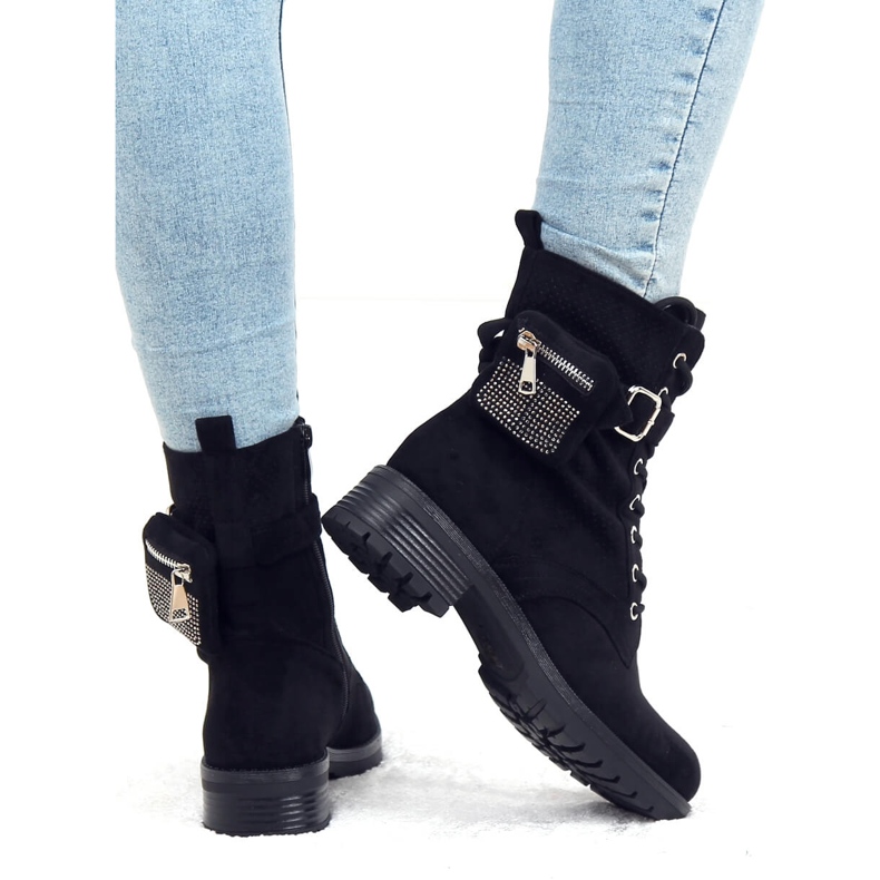 Trabajadores negros con bolso HQ252 Negro 2