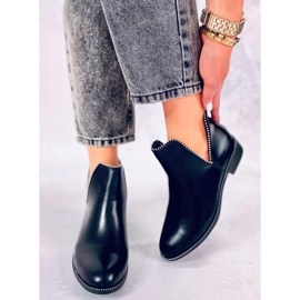 Botas negras con corte Y8191 Black negro 2