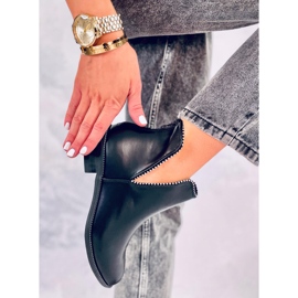 Botas negras con corte Y8191 Black negro 1