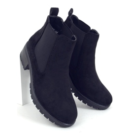 Botines Chelsea negros para mujer XJ-61 Black 1