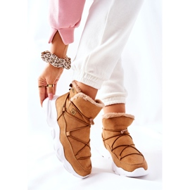 Botas de nieve cálidas Big Star Camel II274266 marrón 6