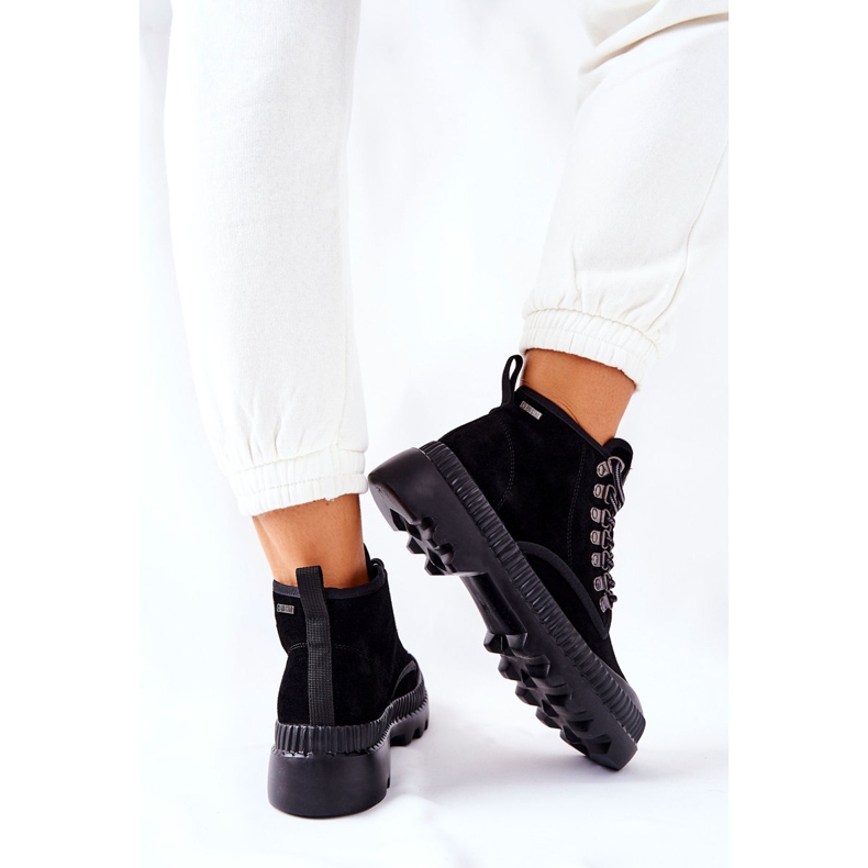 Botas de Piel Big Star II274363 Negro 1