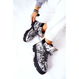 Botas Trappers Piel Big Star II274368 Moro Negro blanco 1