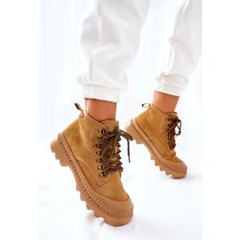 Botas Trappers de Piel Big Star II274366 Camel marrón 6