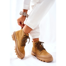 Botas Trappers de Piel Big Star II274366 Camel marrón 8