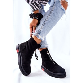 PS1 Botas de mujer en la plataforma Charlee negra negro 6