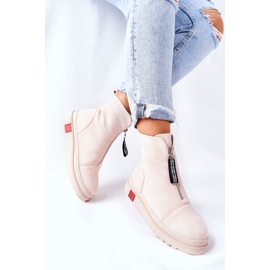 PS1 Botas De Mujer En La Plataforma Beige Charlee 13